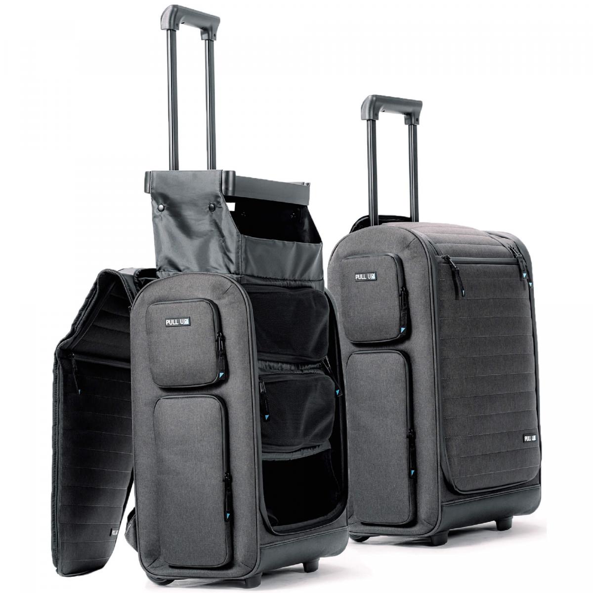 Pull Up | Backpack (Reisekoffer, Bordcase, Handgepäck, Trolley, Rucksack)